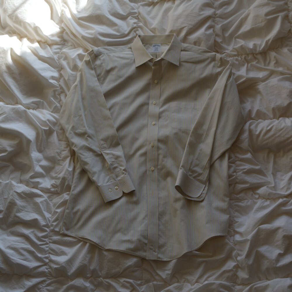 Brooks Brother Long Sleeve Men's Dress Shirt